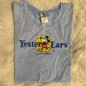 Disney Retro Yester Ears Pleasure Planet semi crop tank
